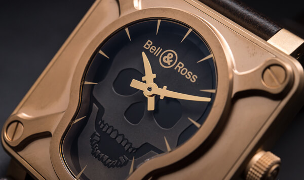 ベル＆ロススーパーコピーBELL&ROSS BR01 スカル ブロンズ リミテッド BR0192-SKULL-BR